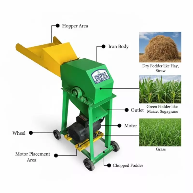 vinspire-1hp-mild-steel-chaff-cutter-machine-with-6-months-motor-warranty-capacity-300-400-kghr