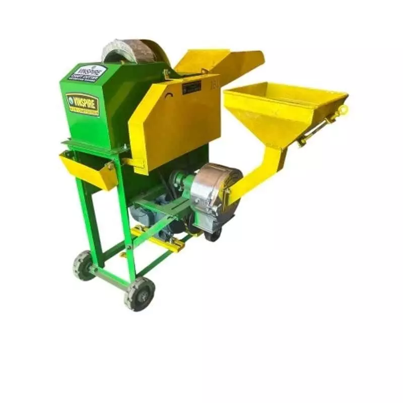 Vinspire 3-in-1 Heavy Duty Chaff Cutter Cum Atta Chakki & Pulveriser Machine 1000-1500 Kg/hr Capacity with Motor, L-7 Plus