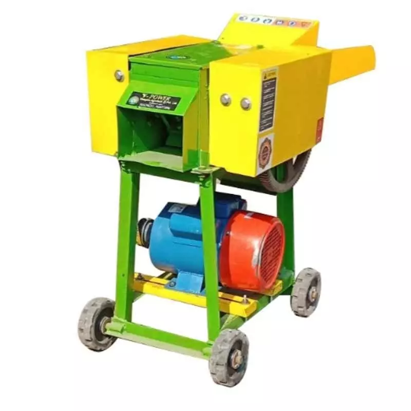 Vinspire Mini Horizontal Chaff Cutter 600 Kg/hr Green & 400 Kg/hr Dry Grass Cutting Capacity with 2 HP Motor, VAPL-CF-A1 Plus