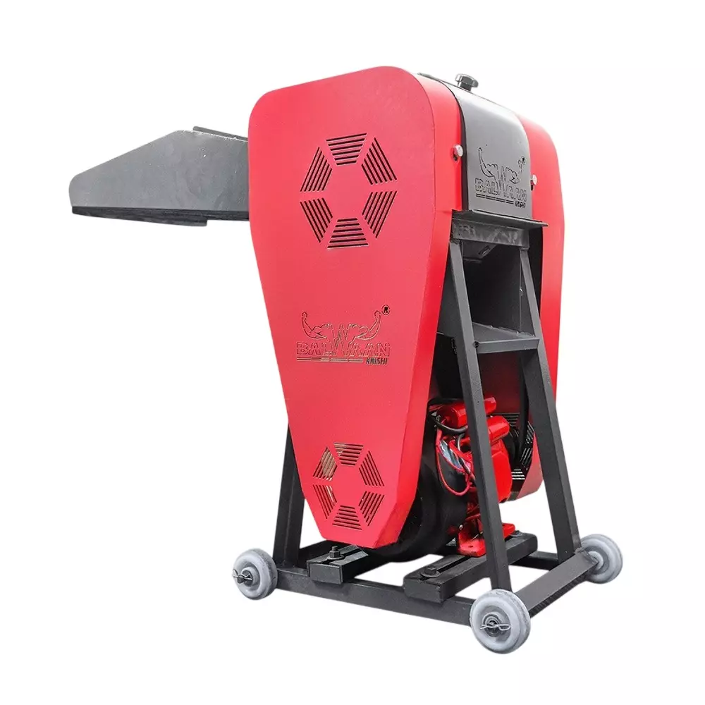 Balwaan Chaff Cutter 4 Blades 164x56x5 mm 1 HP for Farming & Gardening, CH100(With
Motor)