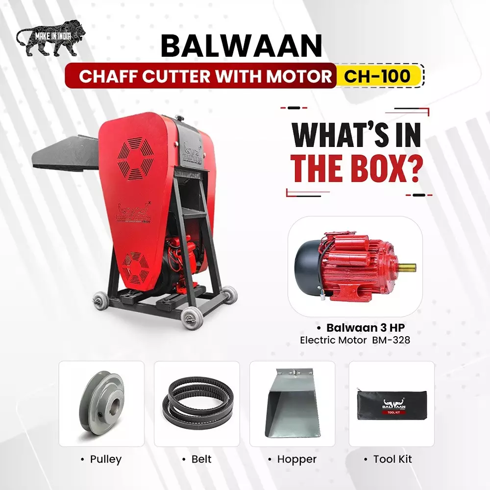 balwaan-chaff-cutter-black-red-for-farming-gardening-ch100with-motor