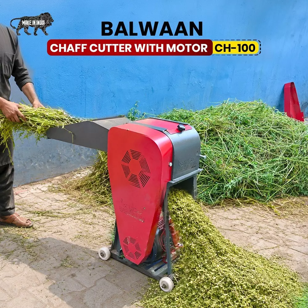 balwaan-chaff-cutter-black-red-for-farming-gardening-ch100with-motor
