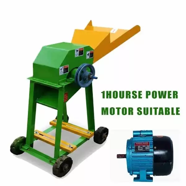 vinayak-machines-1-hp-nano-series-chaff-cutter-without-motor-mild-steel-body-and-700-kghour-capacity-vapl-cf100