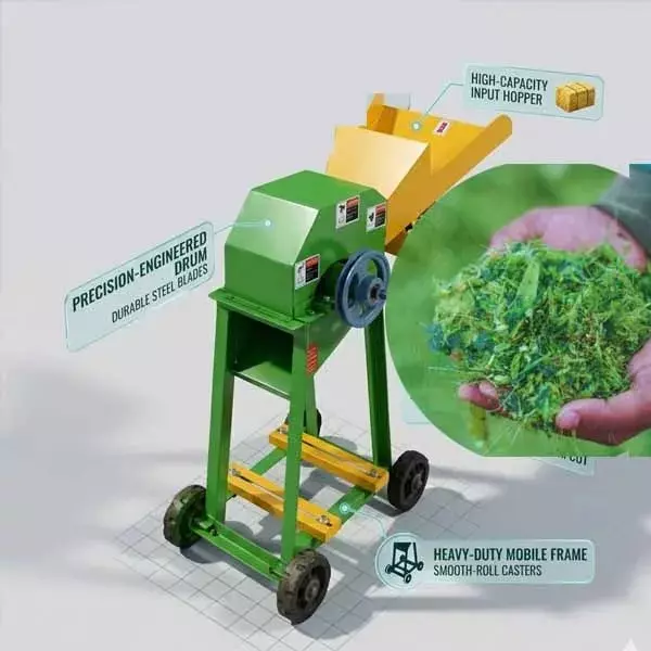 vinayak-machines-1-hp-nano-series-chaff-cutter-without-motor-mild-steel-body-and-700-kghour-capacity-vapl-cf100