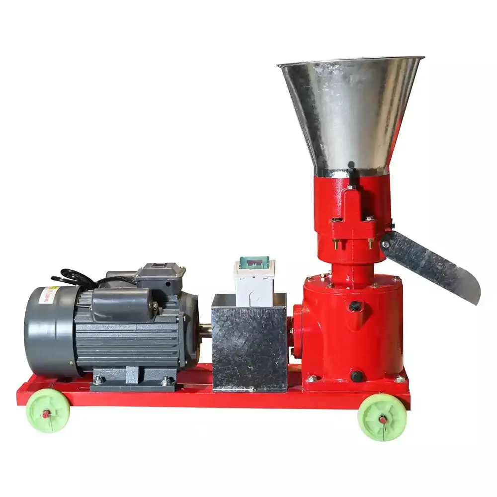 Balwaan Feed Pellet Machine 5 HP 3 Roller System 100-130 kg/h Productivity 3 to 8 mm Pellet Size, FP-160