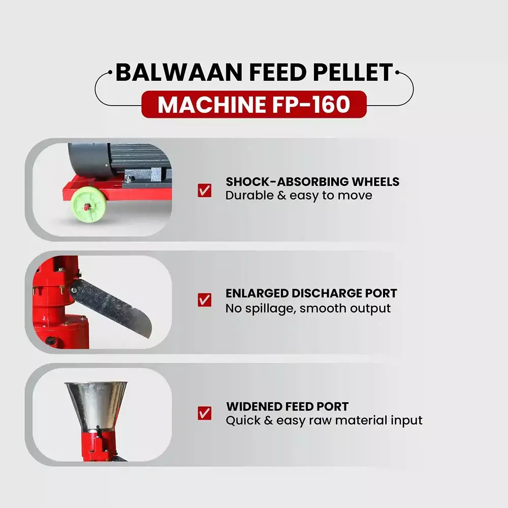 balwaan-feed-pellet-machine-5-hp-3-roller-system-100-130-kgh-productivity-3-to-8-mm-pellet-size-fp-160