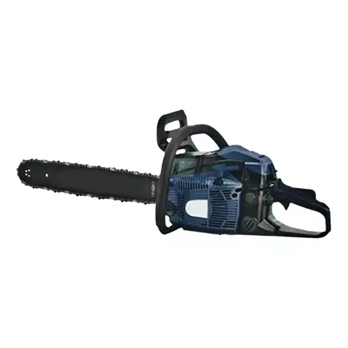 Dayuri 78 cc Gasoline Chainsaw 56 cm Bar Length 3000 RPM Speed 4 kW Polished Blue for Industrial Use, DA-GCS5124