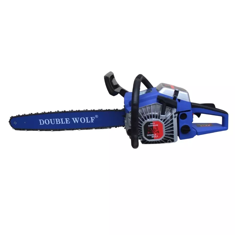 Double Wolf Chain Saw Machine 18 inch (450 mm) Bar Length 68 CC 2 Stroke,  SUPER X  18