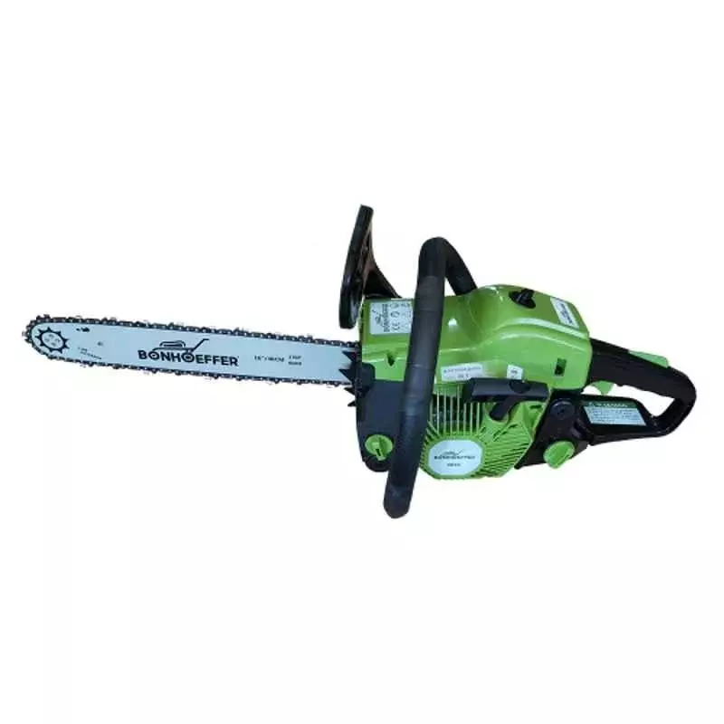 Bonhoeffer 2.1 HP Chain Saw 39.6 cc Displacement and 16 inch (406.4 mm) Bar Length, BON-P-CS40