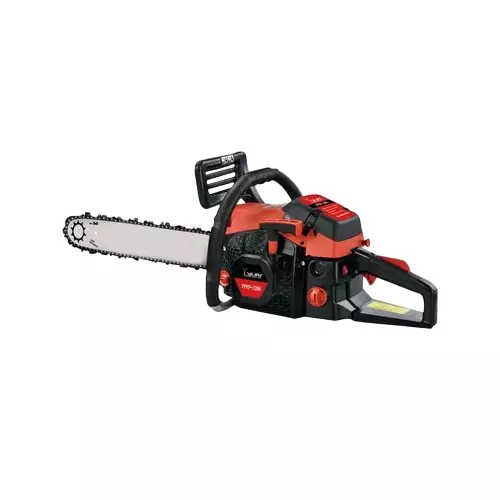 Yuri 62 cc Gasoline Chainsaw 56 cm Bar Length 13200 RPM Speed 2900 W Single Cylinder Polished Red & Black for Industrial Use, YP-KP-2200