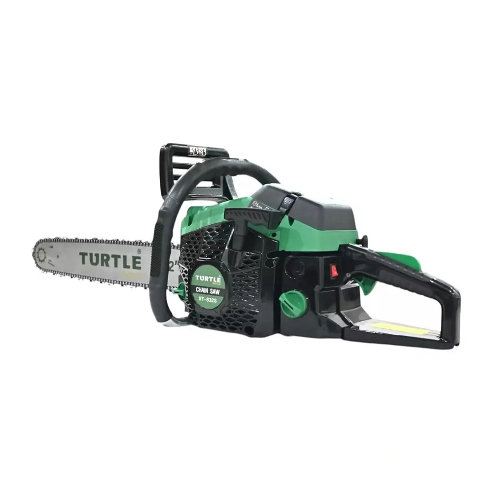 Turtle Gold Petrol Chain Saw 58 cc 2.6 Kw 558 mm (22 inch), ST 832S
