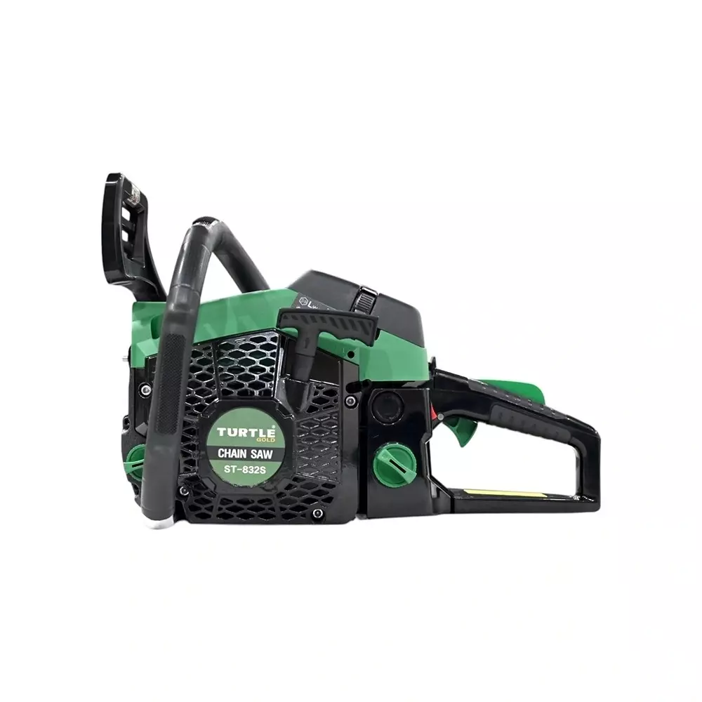 Turtle Gold Petrol Chain Saw 58 cc 2.6 Kw 558 mm (22 inch), ST 832S