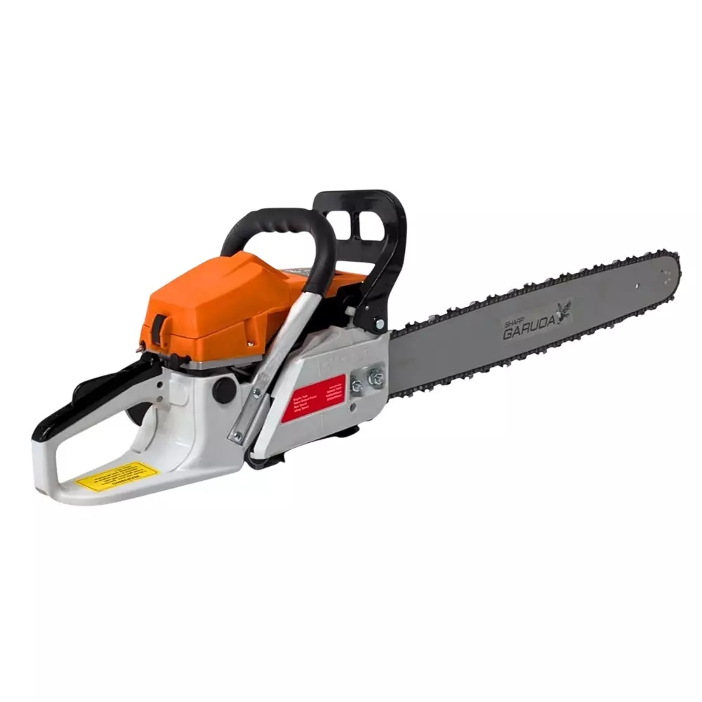 Sharp Garuda 22 inch (558.8 mm) Petrol Chainsaw 58cc 2-Stroke Engine for Garden & Farming Branch Felling, SGCS-22