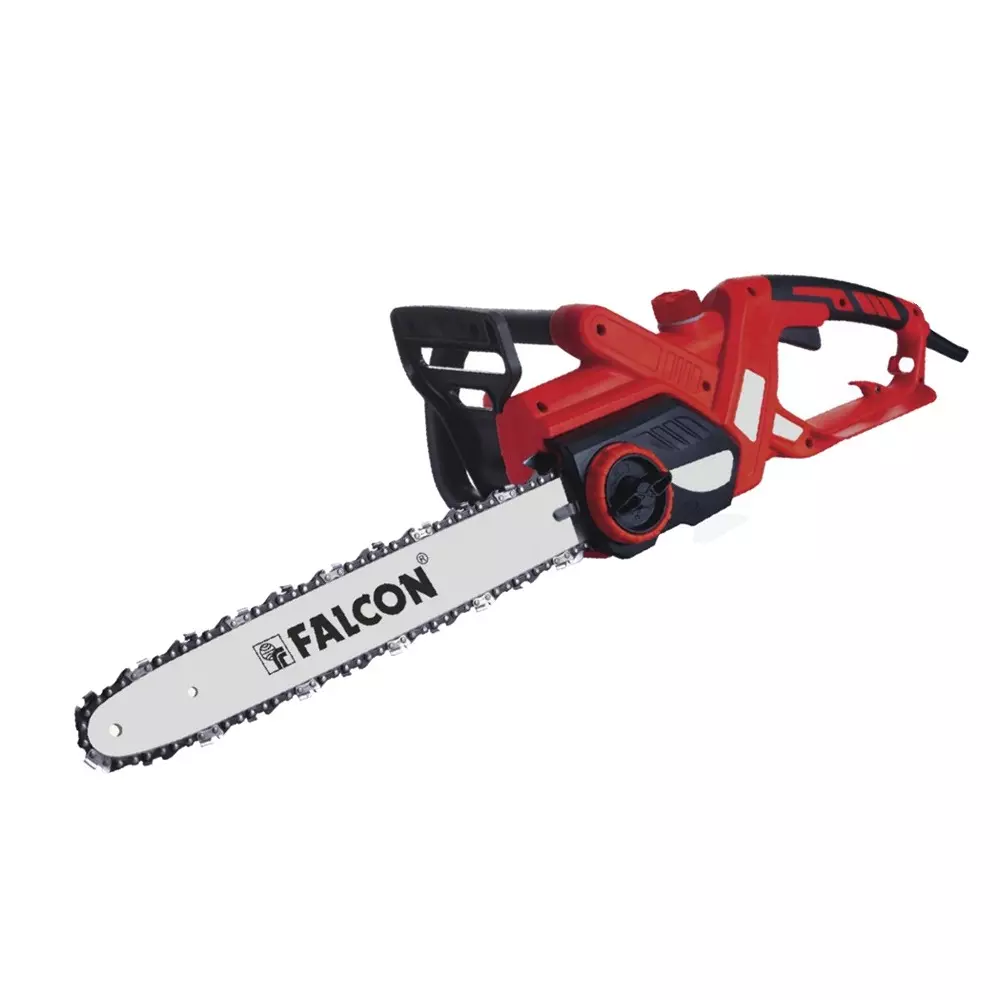 Falcon Electric Chain Saw Machine with Oil Pump 2000 W Power 16 Inch (40.64 cm) Size Copper Motor for Gardening & Agricultural Use, FECS-149+