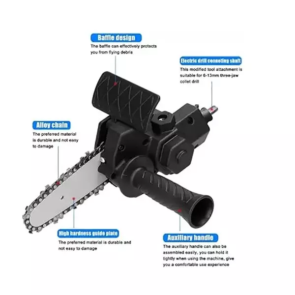 YADAV Electric Chainsaw Adapter 4 inch (101 mm) for Woodworking Applications