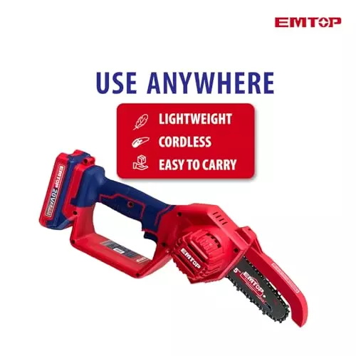 emtop-20v-cordless-chain-saw-with-5-inch-bar-battery-charger-and-safety-kit-for-wood-cutting