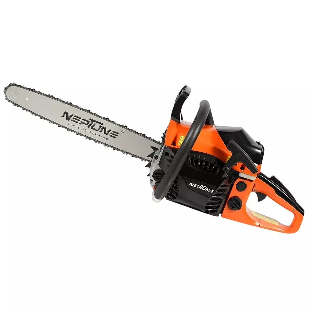 Neptune Petrol Powered Chain Saw Heavy Duty 58CC 2 Stroke 22 inch (558.8 mm) Chain