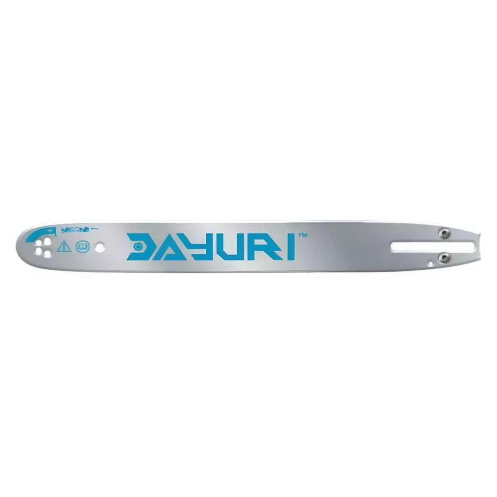 Dayuri Guide Bar 457 mm (18 inch) Size Steel For Wood Cutting, Tree Cutting Silver