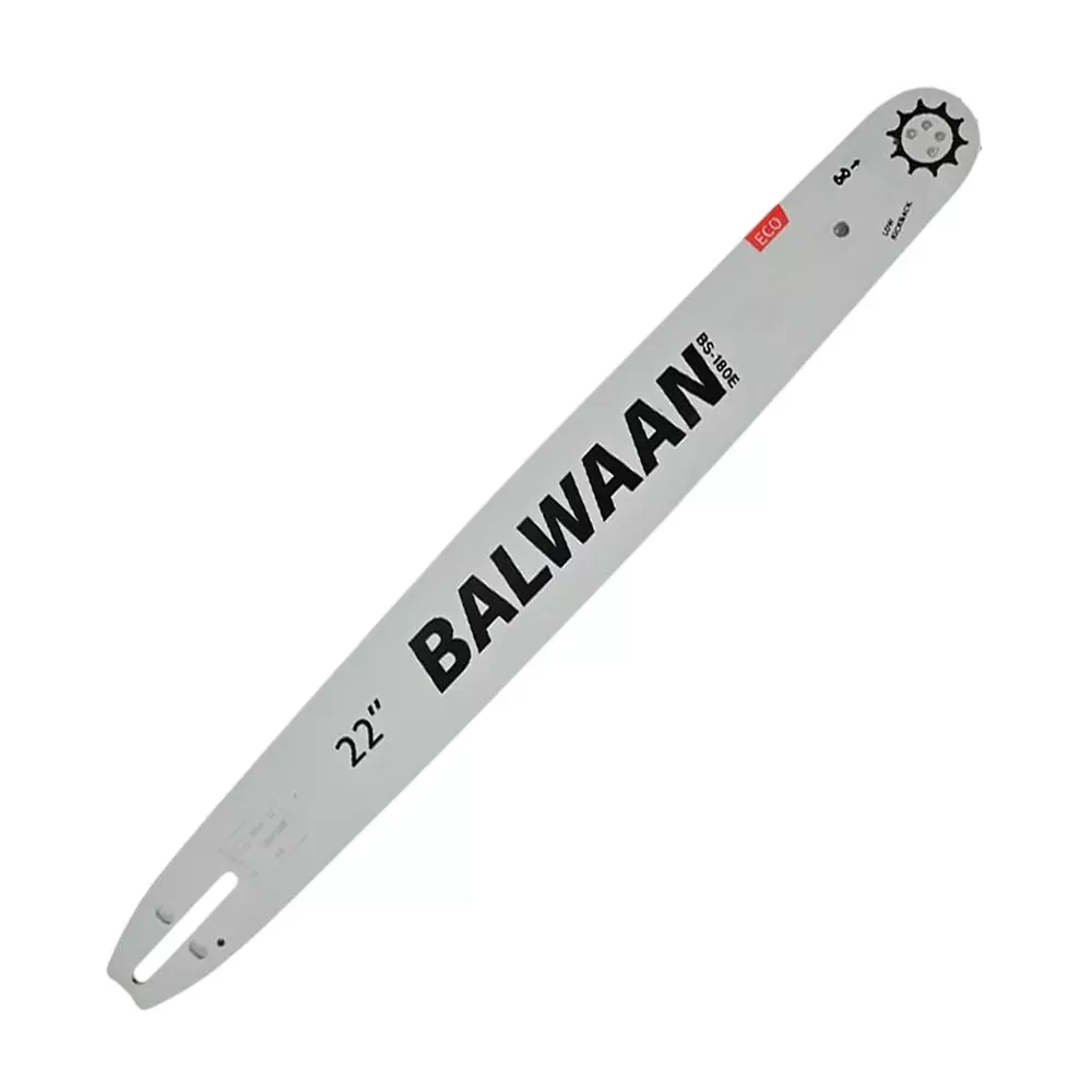 Balwaan 22 inch (558.8 mm) Guide Bar Eco Series Grey Color Premium Steel Alloy Body, GB-22E