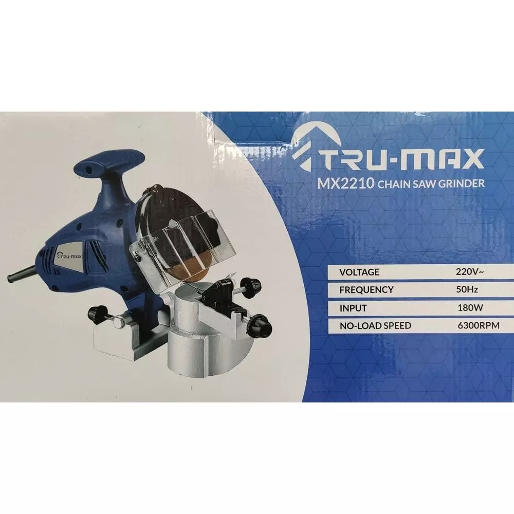 trumax-180-w-chain-sharpener-machine-6300-rpm-no-load-speed-and-220-v-50-hz-input-power-mx2210