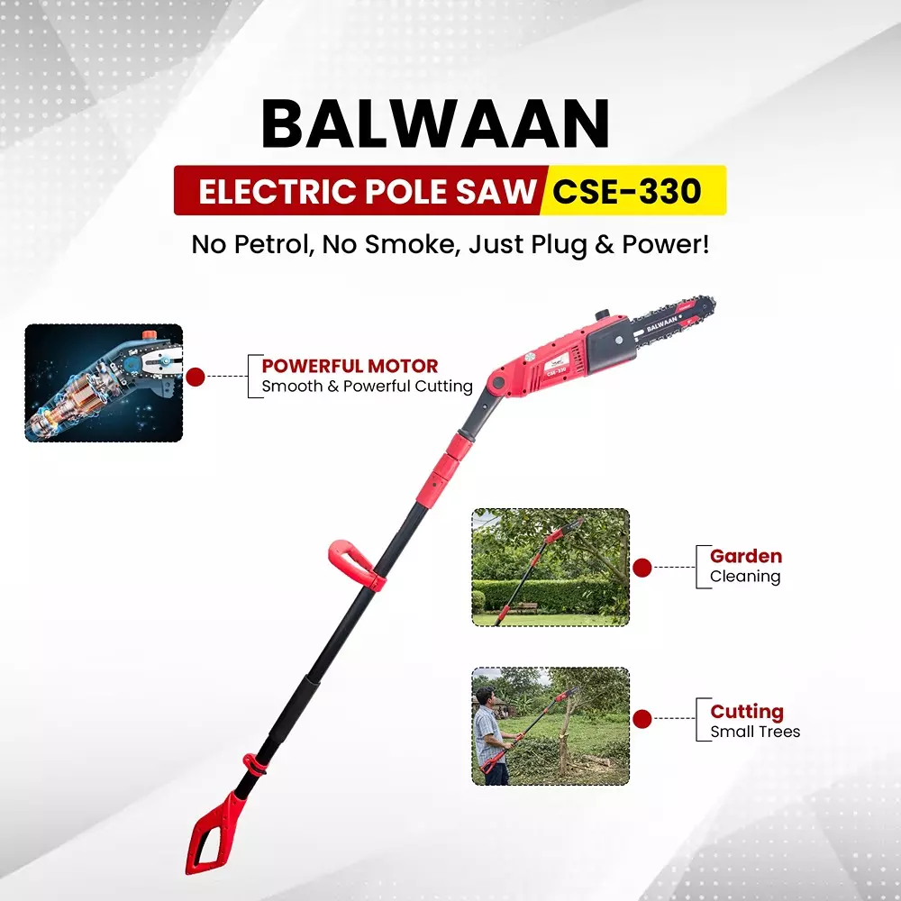 balwaan-electric-pole-saw-710-w-rated-power-230-v-voltage-200-mm-8-inch-bar-length-108-ms-chain-speed-cse-330