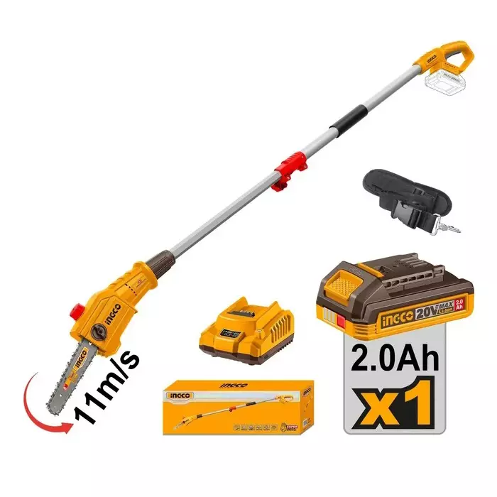 ingco-cordless-pole-saw-8-inch-20-cm-bar-length-11-ms-chain-speed-brushless-motor-psli20281