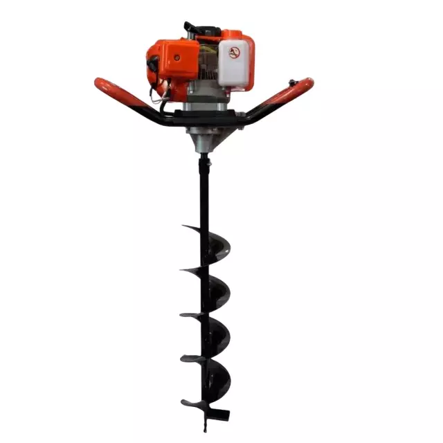 XLNT 1.65 kW Earth Auger 52 CC Displacement and 80 cm Drill Length, WA44FB