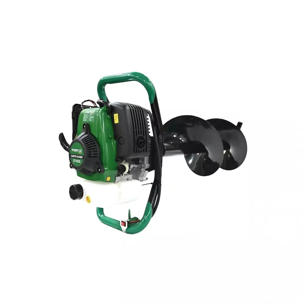 Turtle Gold Earth Auger Drill Air-Cooled 1.9 Kw 4 Stroke 65 cc & Fuel Tank 1.2 L, ST 852S (Without Auger Drill)