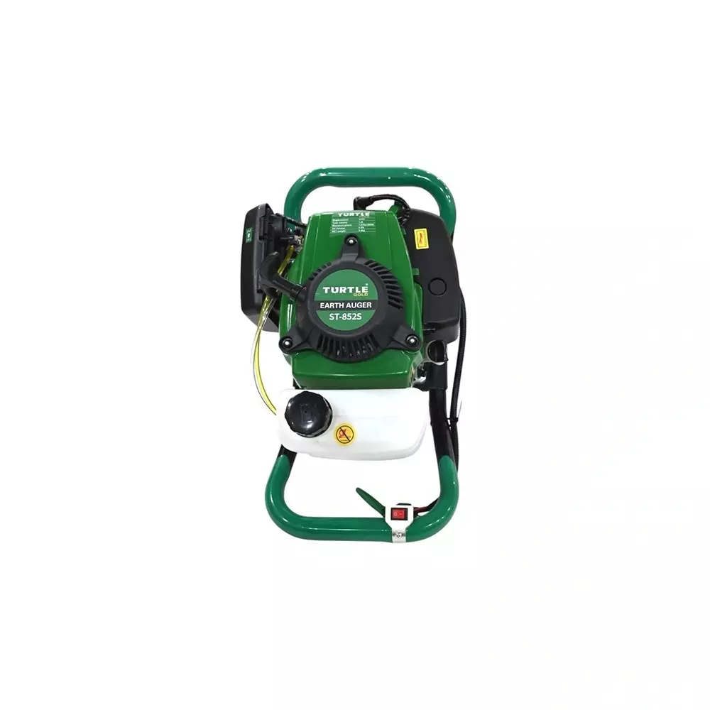 Turtle Gold Earth Auger Drill Air-Cooled 1.9 Kw 4 Stroke 65 cc & Fuel Tank 1.2 L, ST 852S (Without Auger Drill)