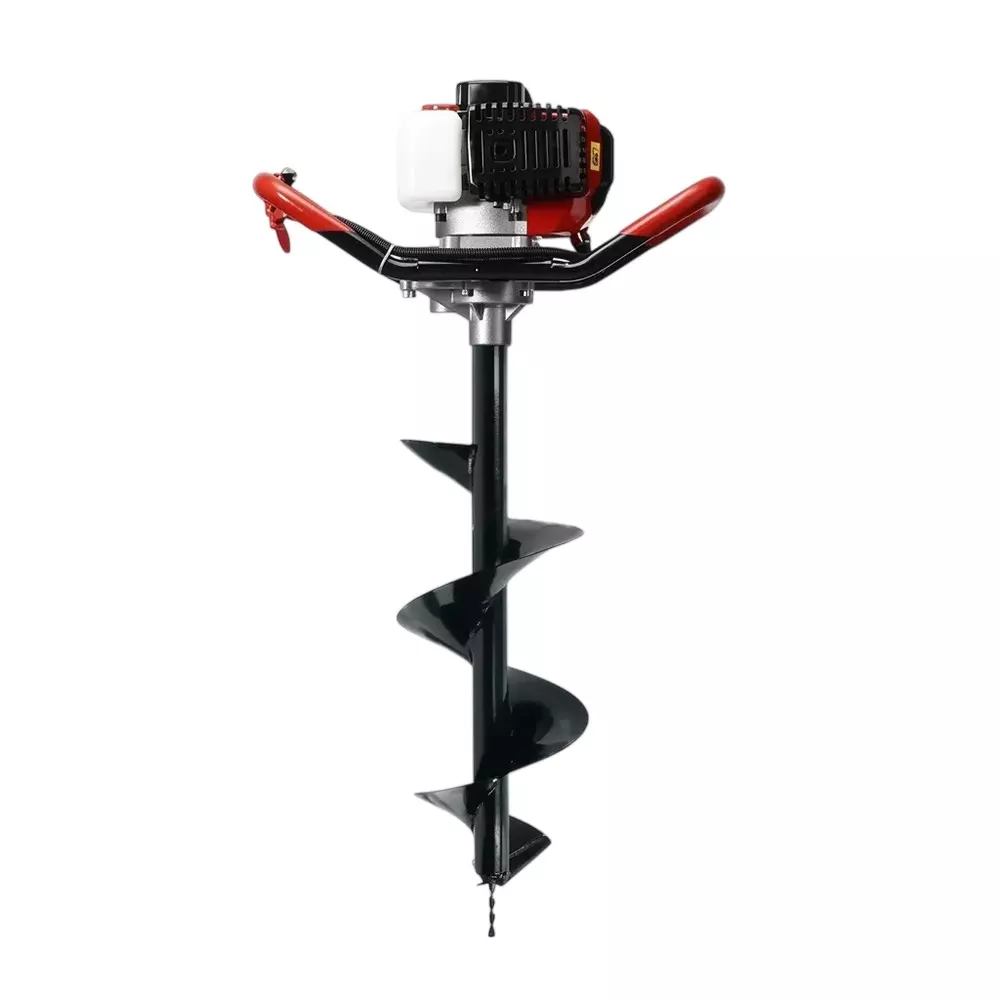 Spear Earth Auger with Bit Kit 2.6 HP Power 52 cc Displacement 2 Stroke Engine Operated