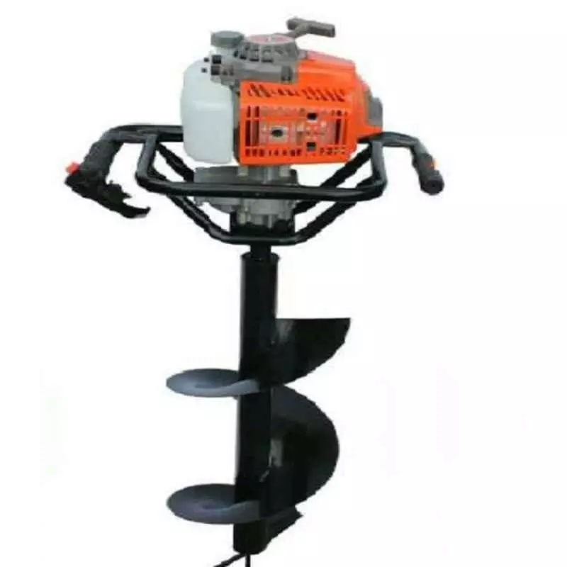 Vinspire Earth Auger 48 cc Engine Displacement 2-Stroke Petrol Operated without Drill Bit, VAPL-EA-6801