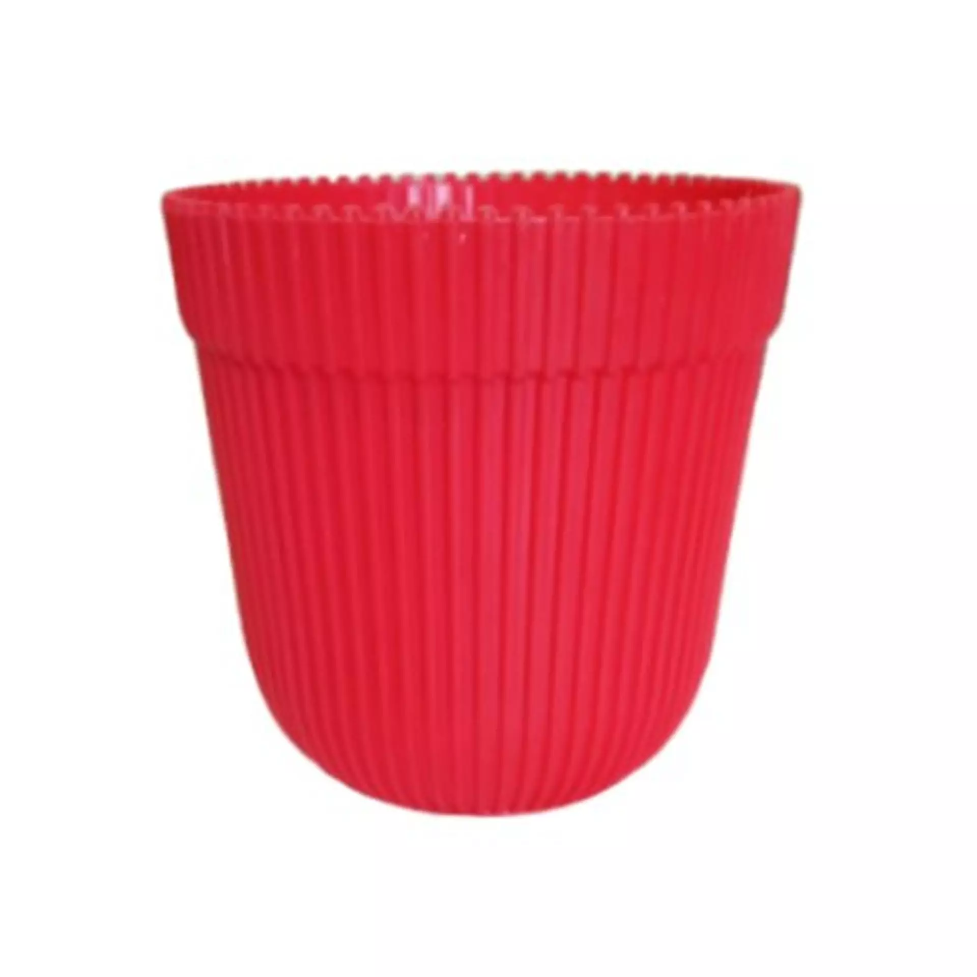Buy Gamla Rim 5 Red Round Plastic Rim Flower Pot 5x5x5 Inch Online in