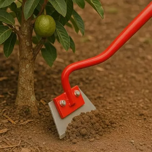 Global Nature Agro Push-Pull Hoe Oscillating Garden & Farm Weeder Without Handle 6.5 Inch (17 cm) Blade Size Hand Operated for Home, Farming & Gardening