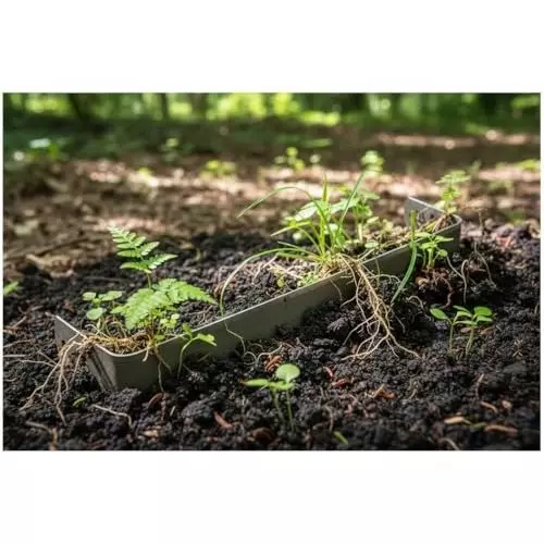 Global Nature Agro Heavy Duty Weeder With Extra Sharp Blade Kit 10 & 4 Inch (25.4 & 10 cm) Blade Size Hand Operated Ergonomic Grip for Home, Farming & Gardening