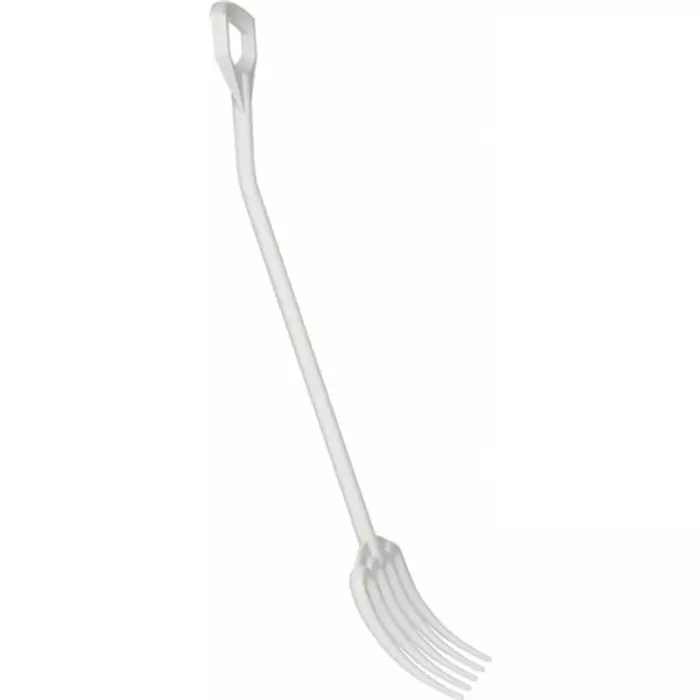 VIKAN Ergonomic Shovel White Polypropylene 1275 mm, 56905