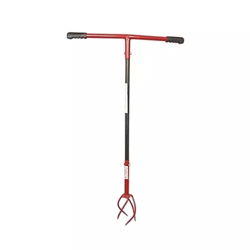 Yuvismart Manual Hole Digger with Height Adjustable Handle and 19 cm Soil Cutting Rod