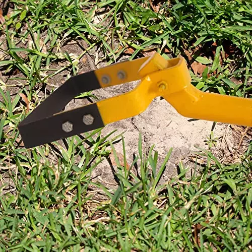yuvismart-hand-weeder-with-13716-mm-45-ft-long-handle-and-1651-mm-65-inch-spring-steel-blade-hoe-tool