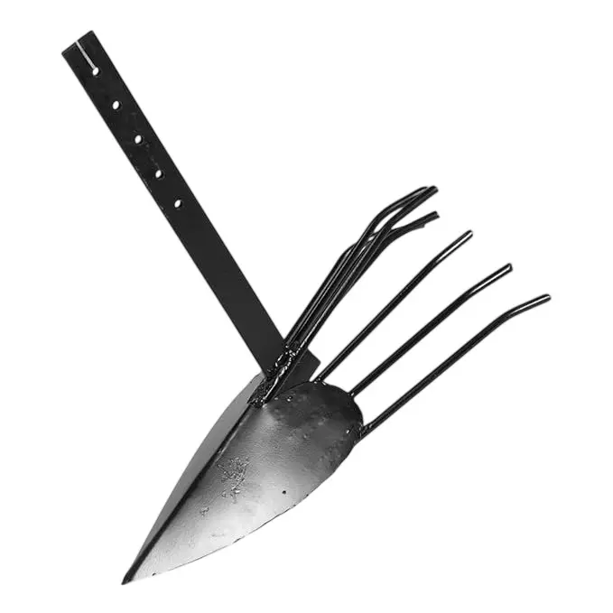 Balwaan 8 Teeth Potato Digger Heavy Duty Construction Color May Vary, High Quality Steel Body, PD-80