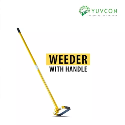 yuvcon-hand-weeder-with-13716-mm-45-ft-long-handle-and-1651-mm-65-inch-blade-for-gardening-agriculture-use