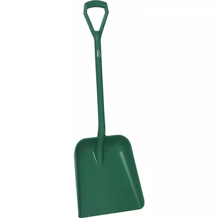 VIKAN Square Shovel Green Polypropylene 379 x 345 mm, 56232