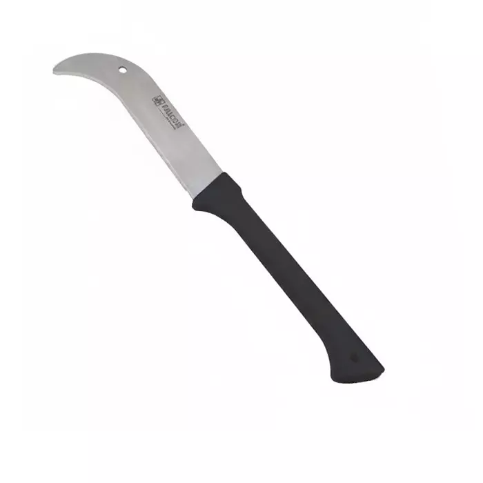 Falcon Bill Hook 240 mm Blade Length Steel & Plastic for Gardening & Agricultural Use, FBH-706 (Pack of 50 Pcs)