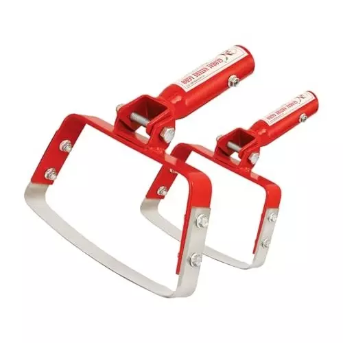 Global Nature Agro Heavy Duty Weeder Combo 7.5 & 3.5 Inch (19 & 9 cm) Blade Size Hand Operated Ergonomic Grip for Home, Farming & Gardening