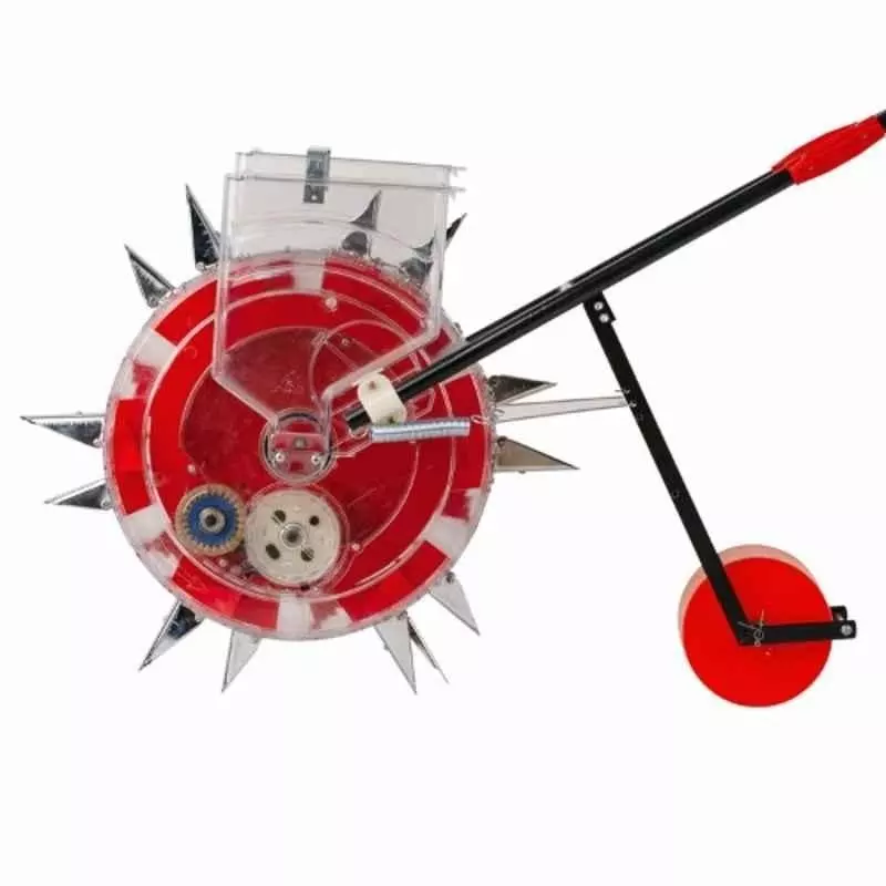 Vinspire Hand Push Seeder Machine 12 Teeth 3-4 Kg Seed Box Capacity, VAPL-HPS-12