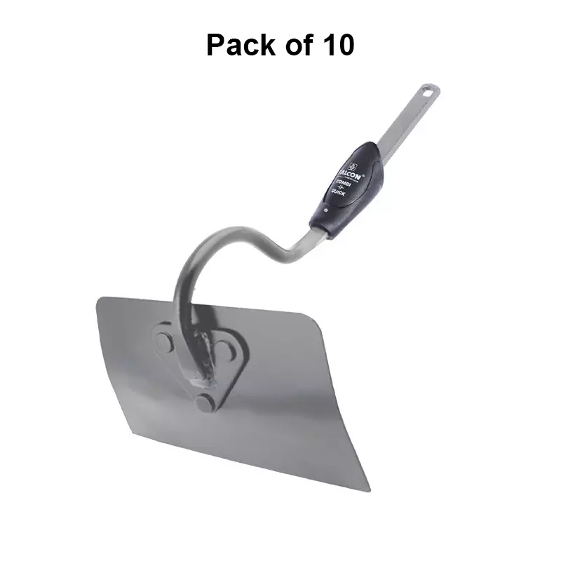 Falcon Premium Onion Hoe Black for Potatoes, Beans & Onions, FPOH-507 CQ (Pack of 10 Pcs)