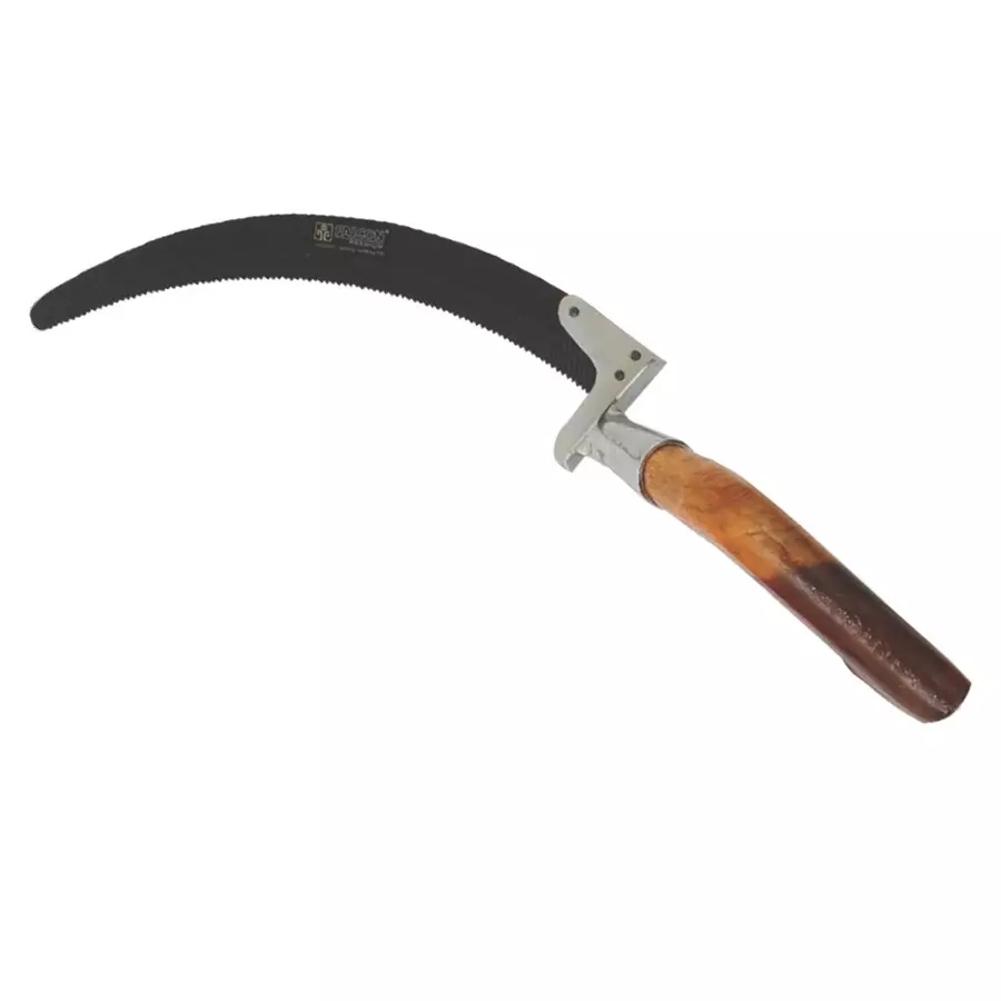 Falcon Sickle With Wooden Grip Steel Black for Gardening & Farm Use, SPS(W)-3040 (Pack of 100 Pcs)