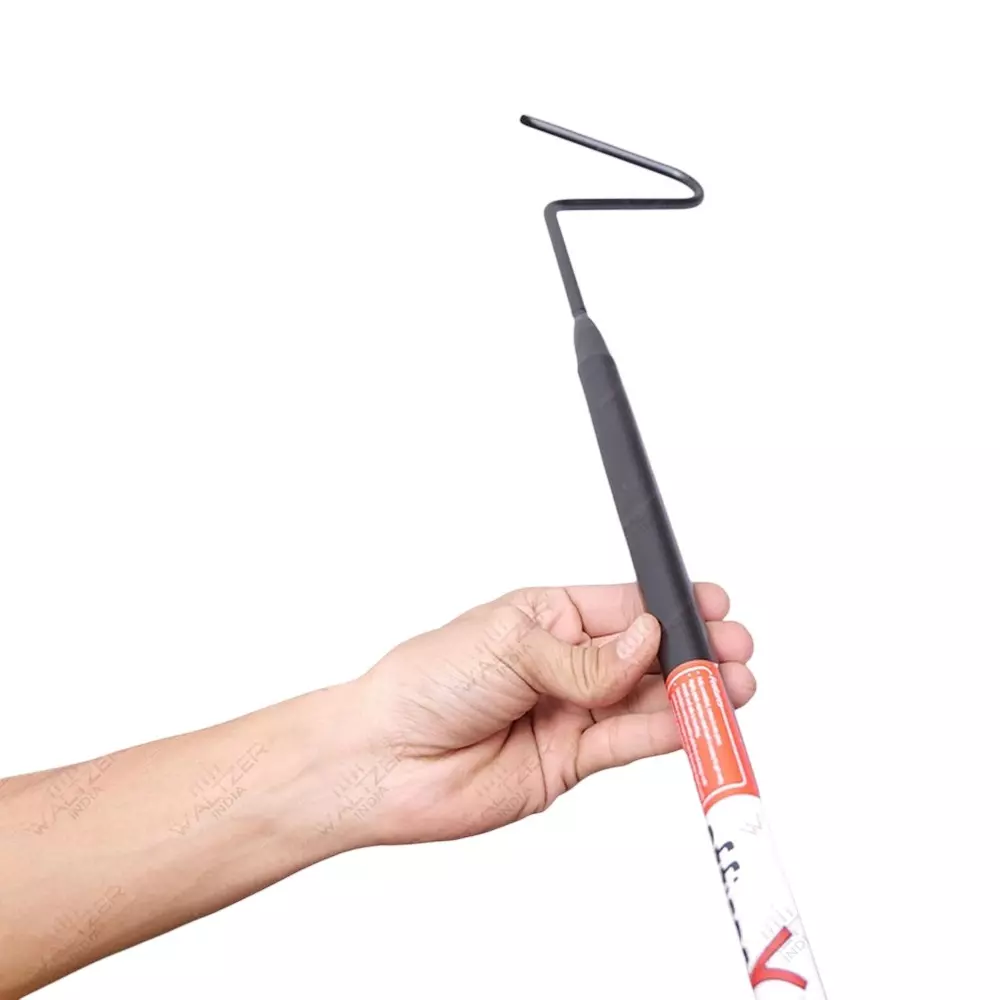 EFFICACY Garbage Lifting Hook 122 cm (48 inch) Black Mild Steel / Iron