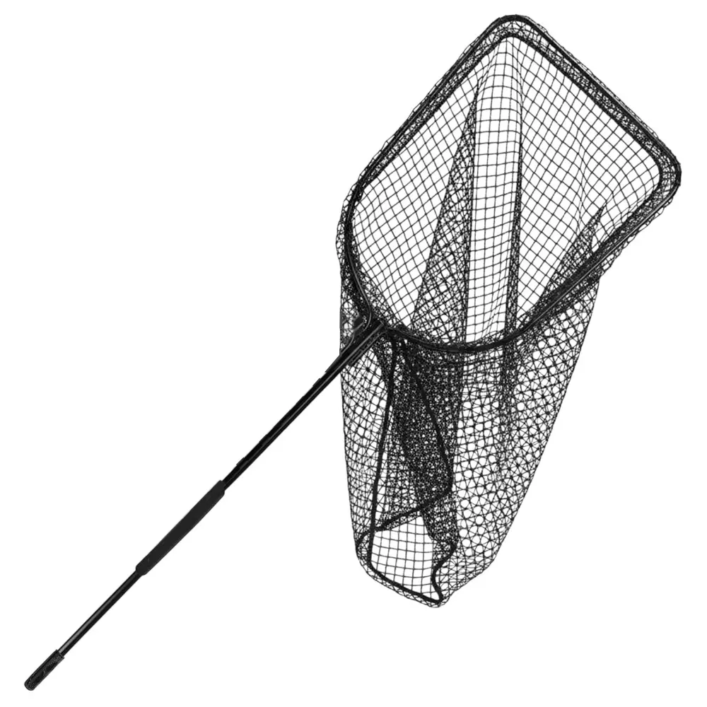 EFFICACY Animal Catcher Net Fixed Net Tear-Resistant Metal Frame Ergonomic Non-Slip Black