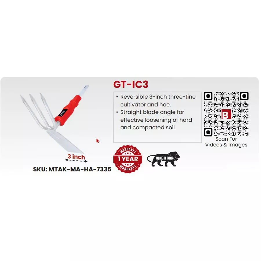 balwaan-gt-ic3-three-tine-cultivator-and-hoe