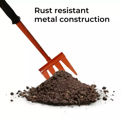 yuvcon-garden-rake-cultivator-manual-gardening-tool-4-prong-for-soil-cultivation-and-weeding