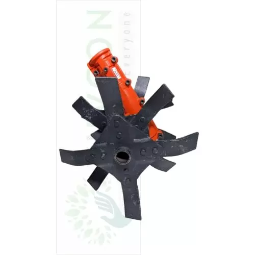 yuvcon-11-inch-tiller-attachment-for-28mm-brush-cutter-weeder-for-fruits-and-vegetable-farming